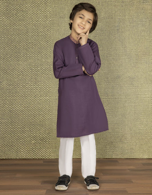 J. KIDS KURTA /PURPLE