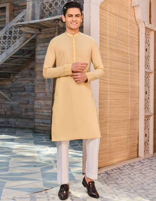 J.TEENS KURTA /FAWN