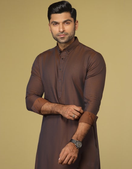 J. MENS STITCH / KURTA TOURSER / RUST