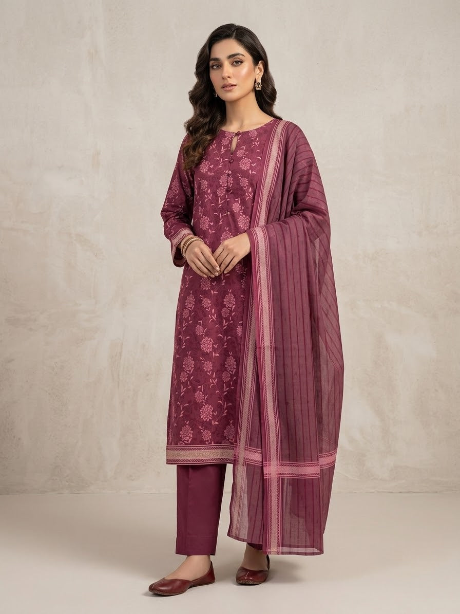 Zellbury 3pc stitch soot