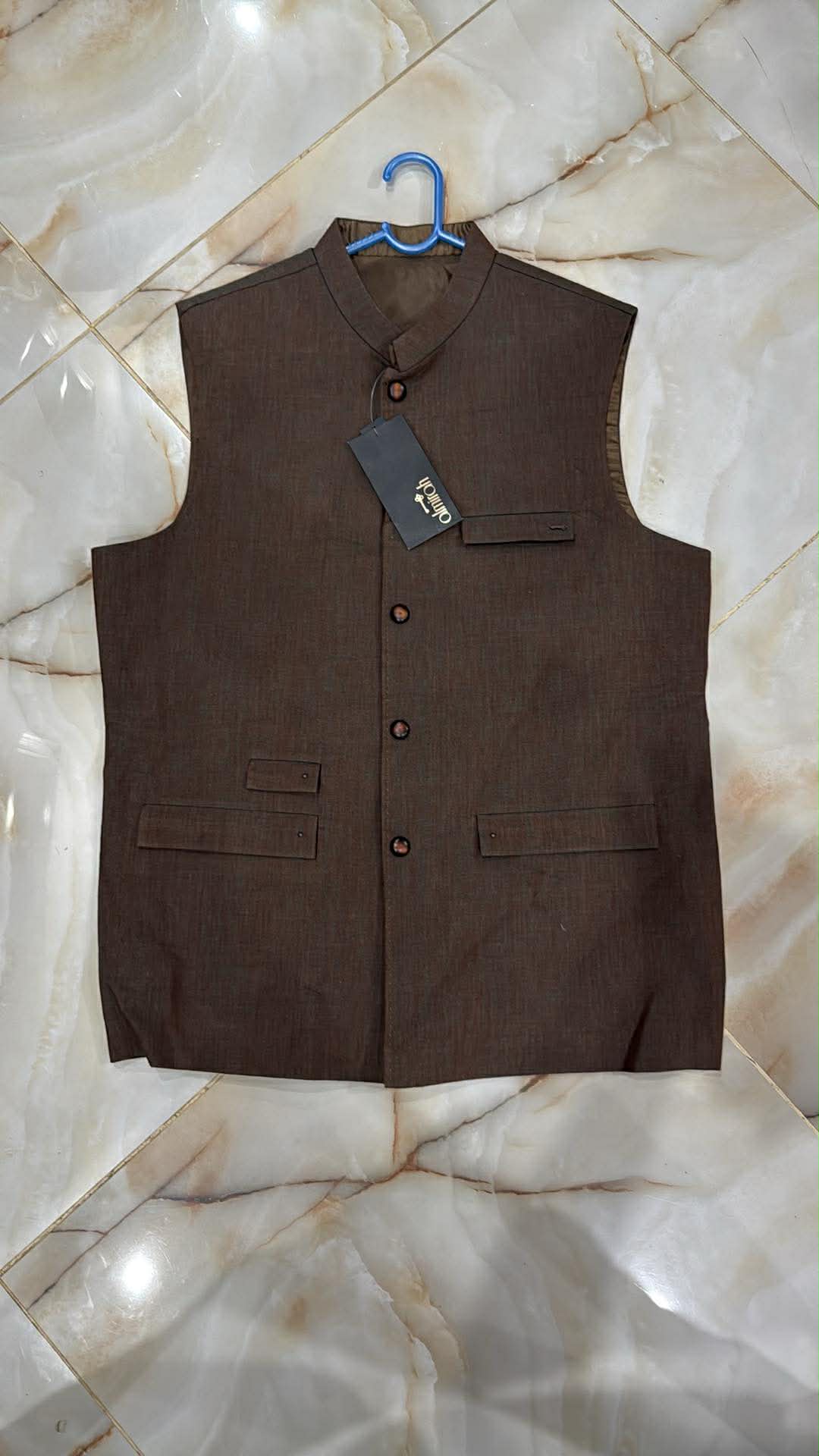 ALMIRA 01 PC WASTCOAT / BROWN