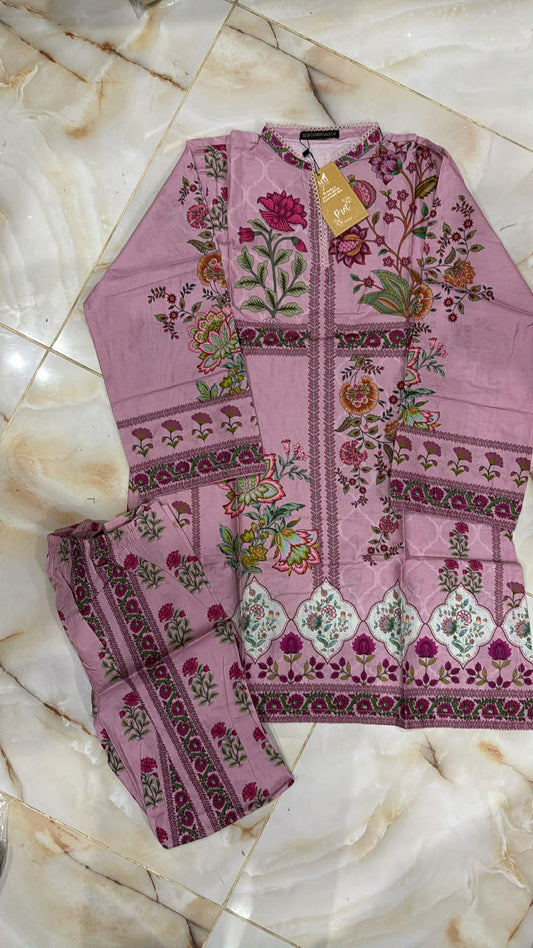 MTJ 02 PC STITCH SUIT / TEA PINK