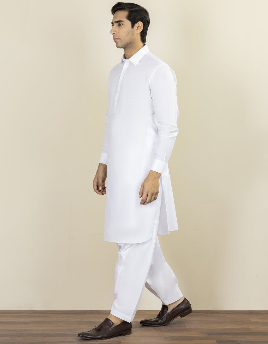 J. MENS KAMEEZ SALWAR /WHITE