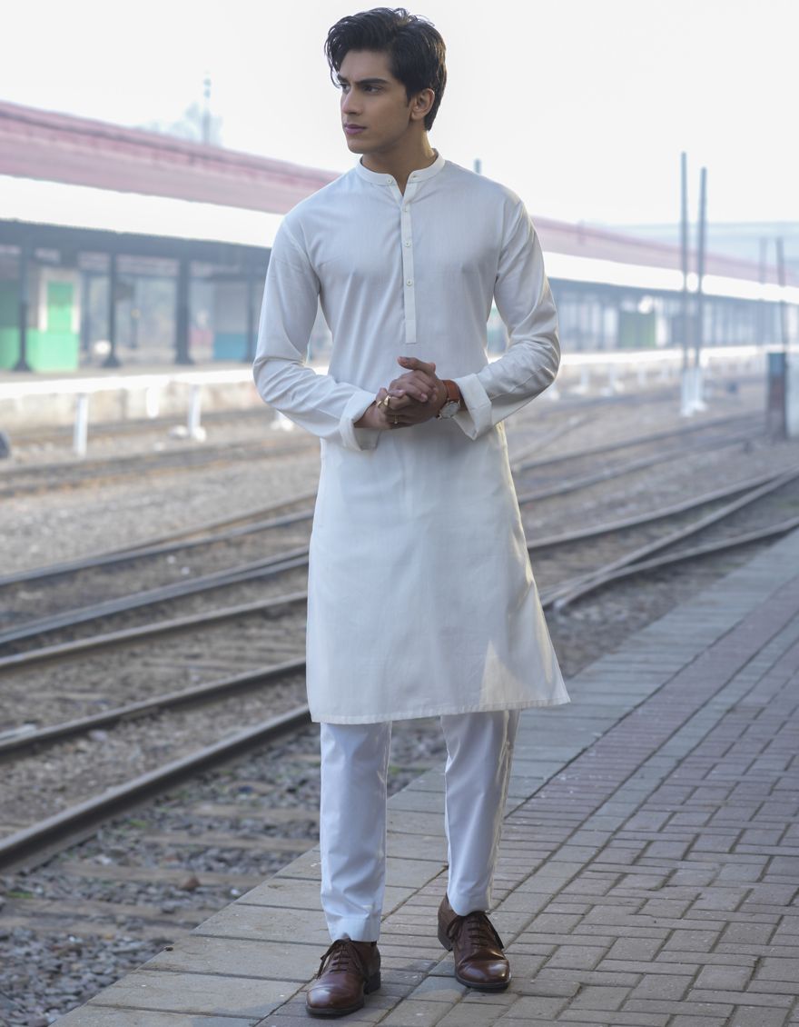 J.TEENS KURTA/WHITE