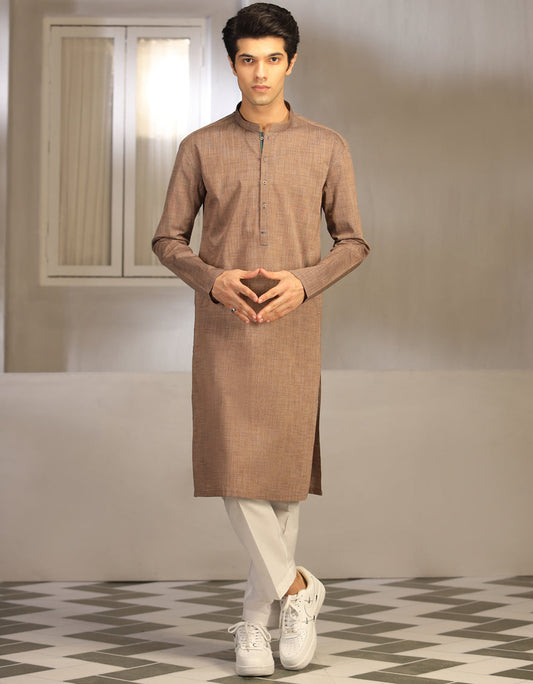 J. TEENS KURTA /BROWN