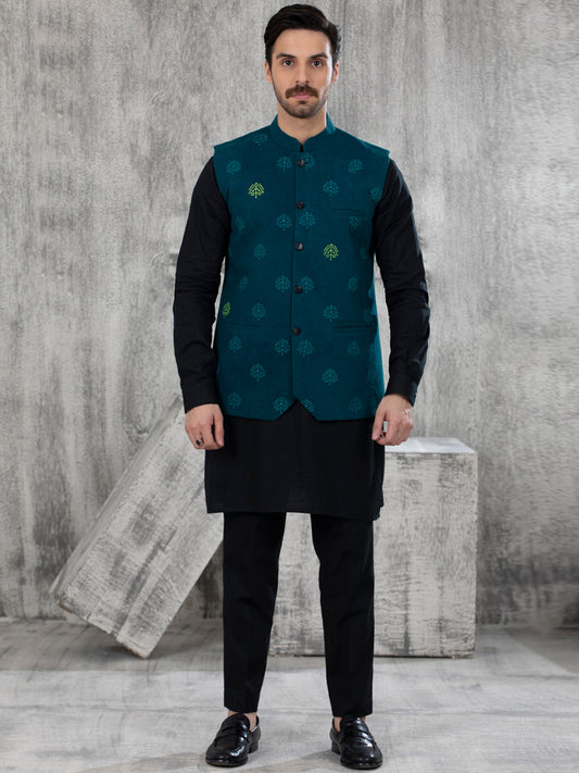 ALMIRA 01 PC WASTCOAT / SEA GREEN