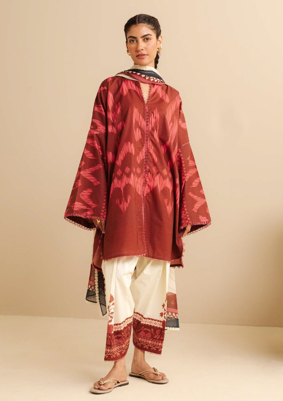COC0 03 PC UNSTITCH SUIT / CHERRY RED -SILA 6A
