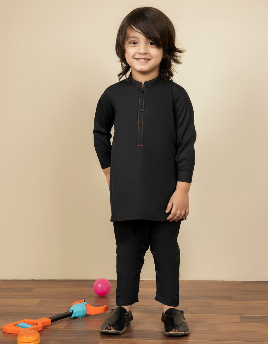 J. INFANTS KURTA PAJAMA /BLACK