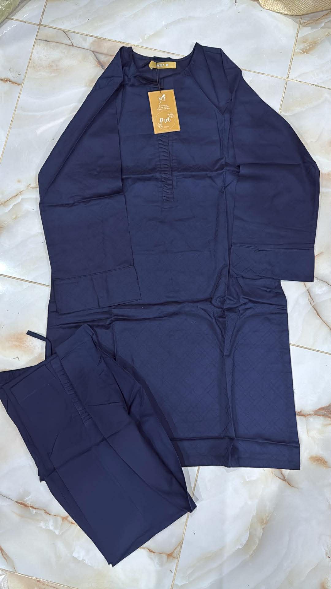 MTJ 02 PC STITCH  SUIT / NAVY BLUE