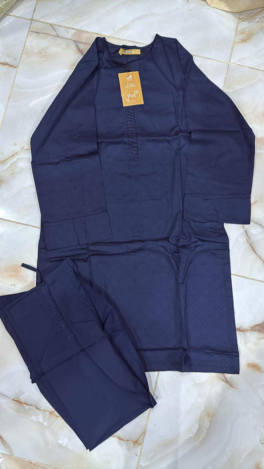 MTJ 02 PC STITCH  SUIT / NAVY BLUE