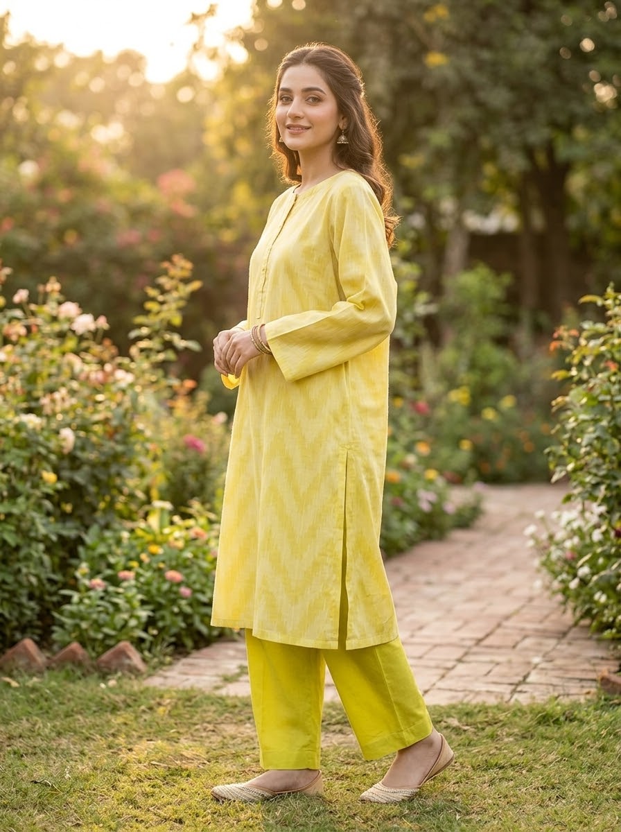 Zellbury 2pc stitch 782 shirt dupatta