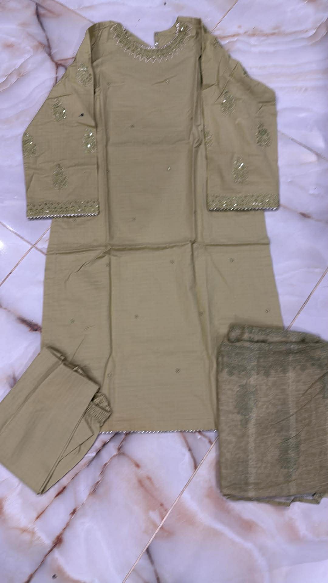 MTJ 02 PC STITCH SUIT / GREEN