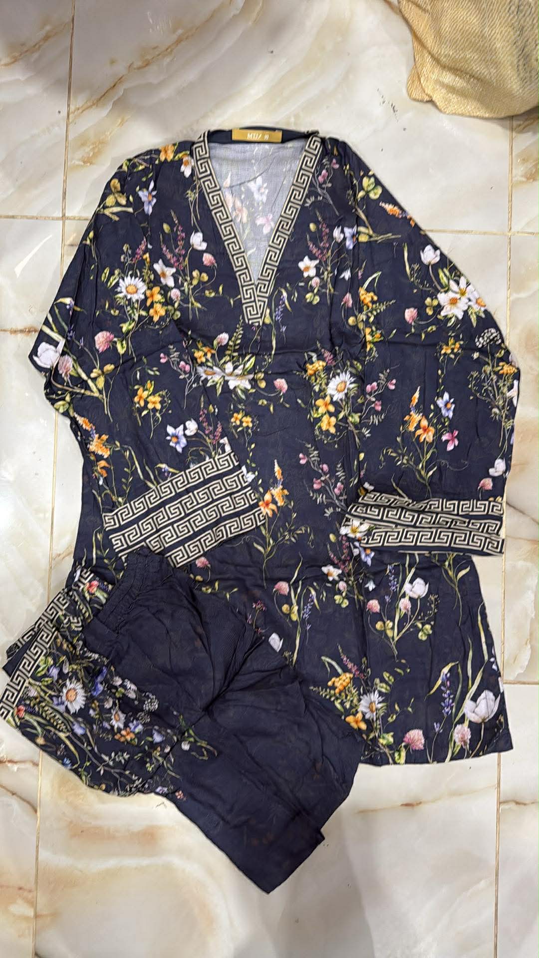 MTJ 02 PC STITCH SUIT / NAVY BLUE-2999