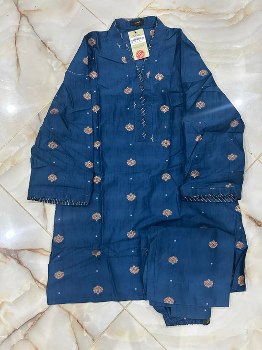 SAYA 02 PC STITCH SUIT / BLUE -992