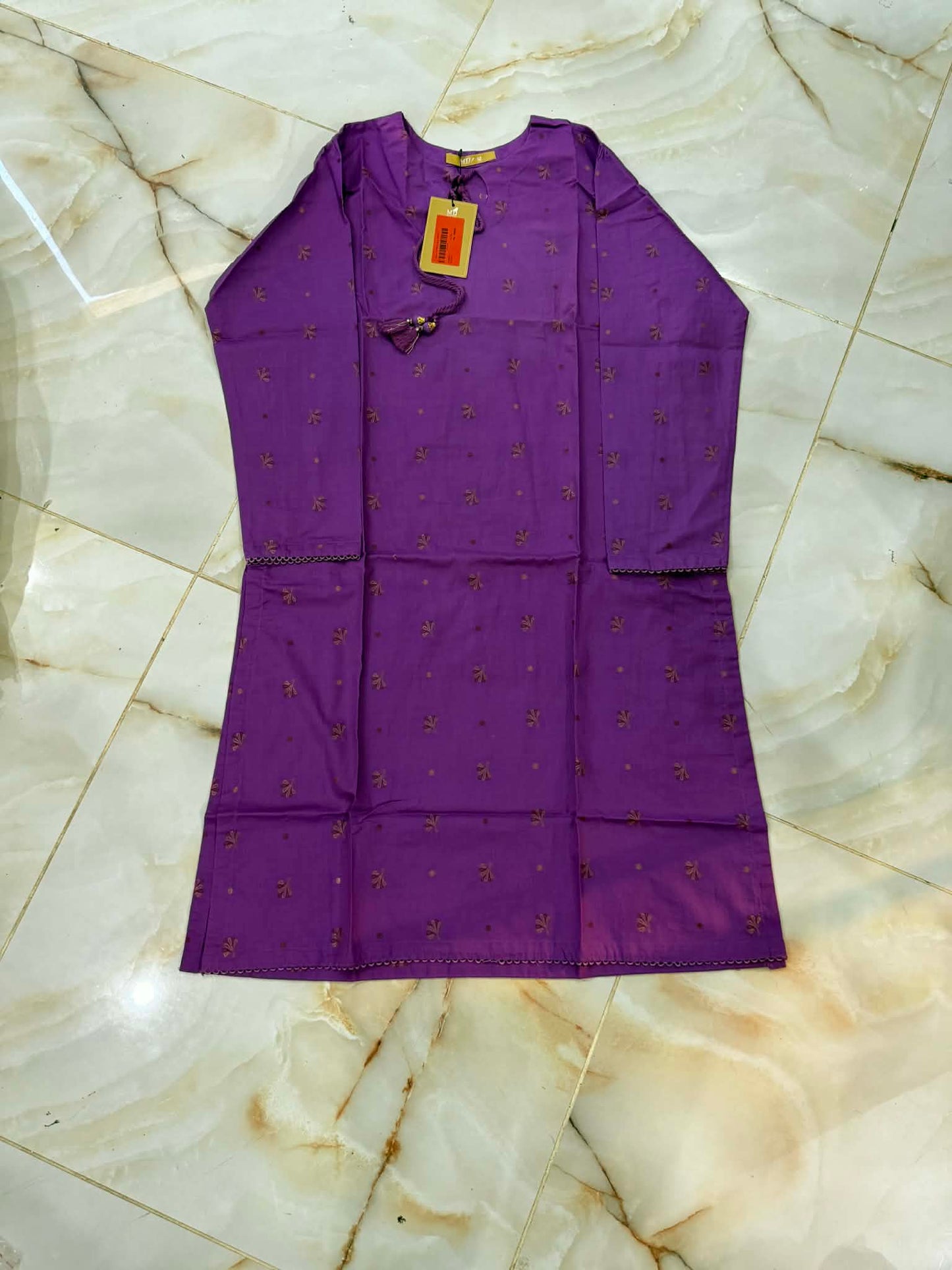 MTJ KURTI STITCH / PURPLE -2097