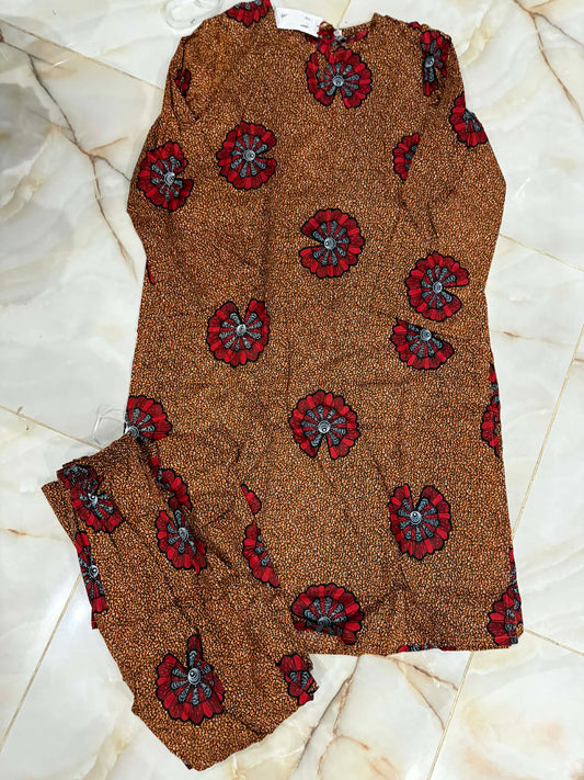 GENERATION 02 PC STITCH SUTI / BROWN