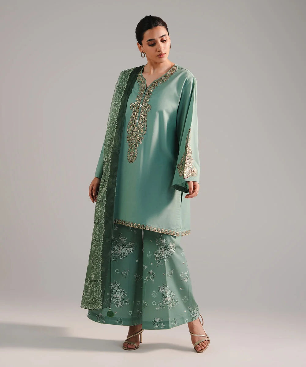 SAPPHIRE 03PC  STITCH EMB FORMAL