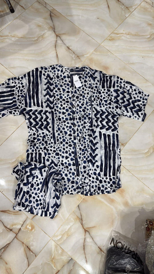 GENERTION 02 PC STITCH SUIT / WHITE