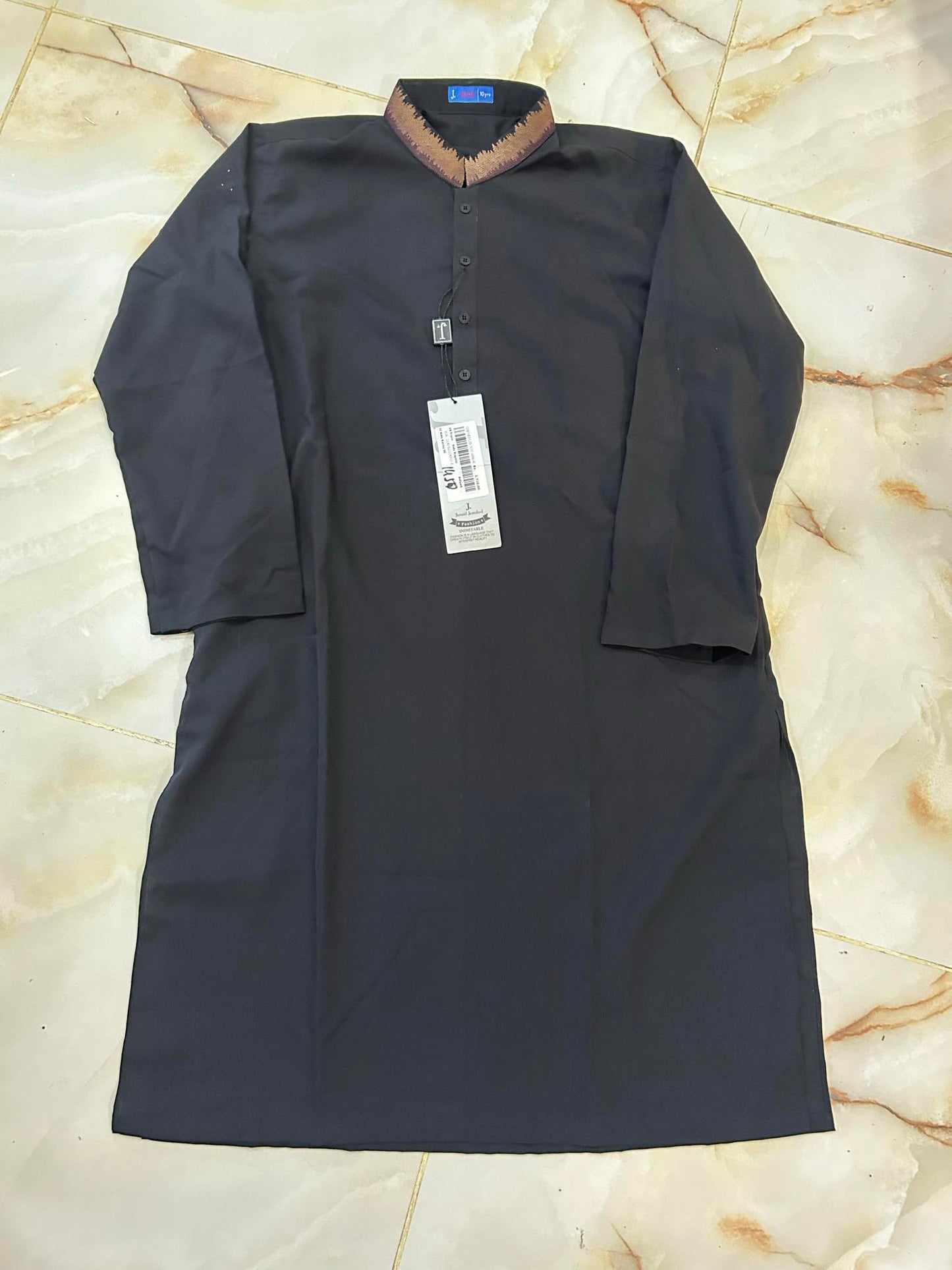 J. KIDS 01 PC STITCH KURTA / BLACK