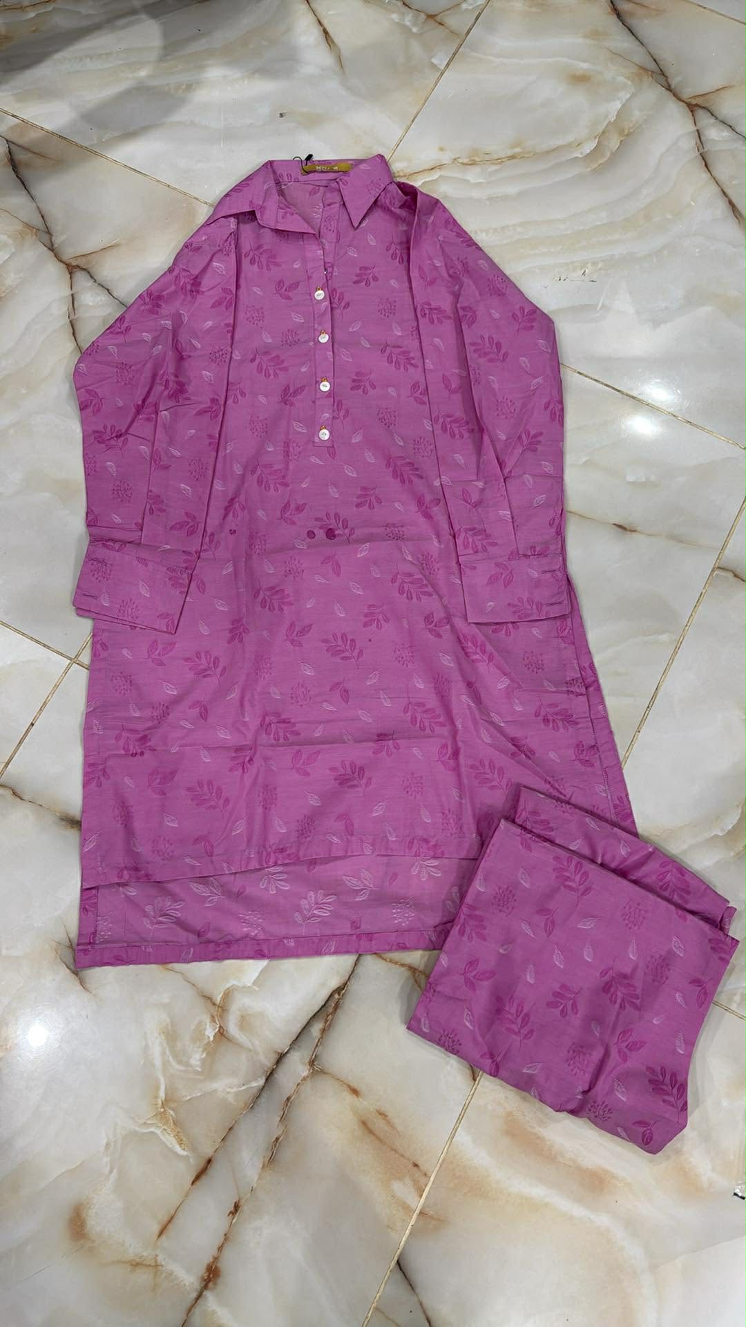 MTJ 02 PC STITCH SUIT / PURPLE -2443
