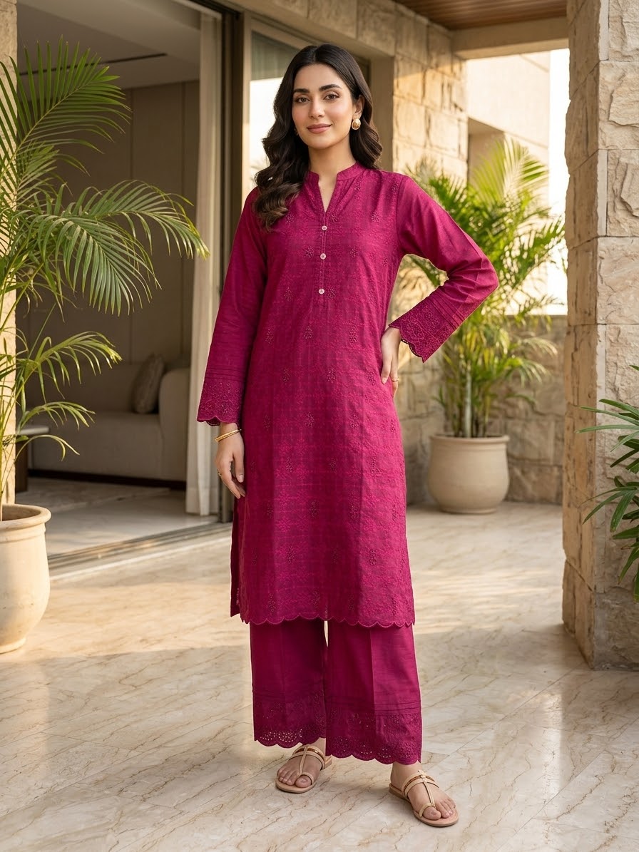SAYA 02 PC CHIKEN KARI SITCH SUIT / 954