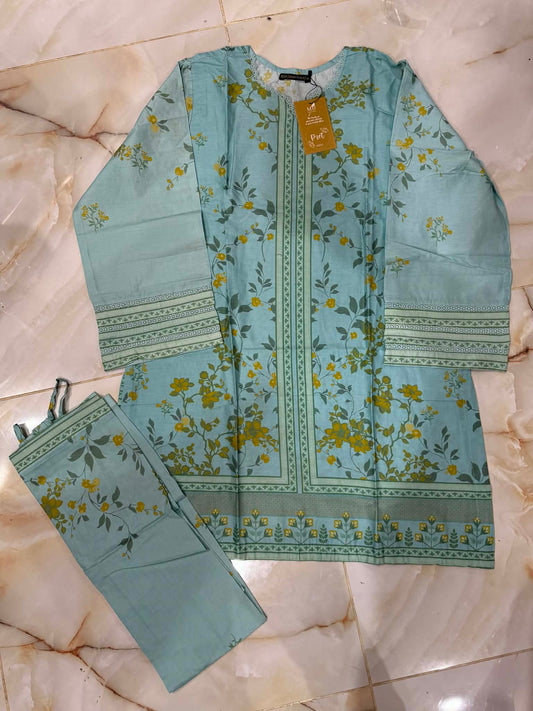 MTJ 02 PC STITCH SUIT / MULTI BLUE