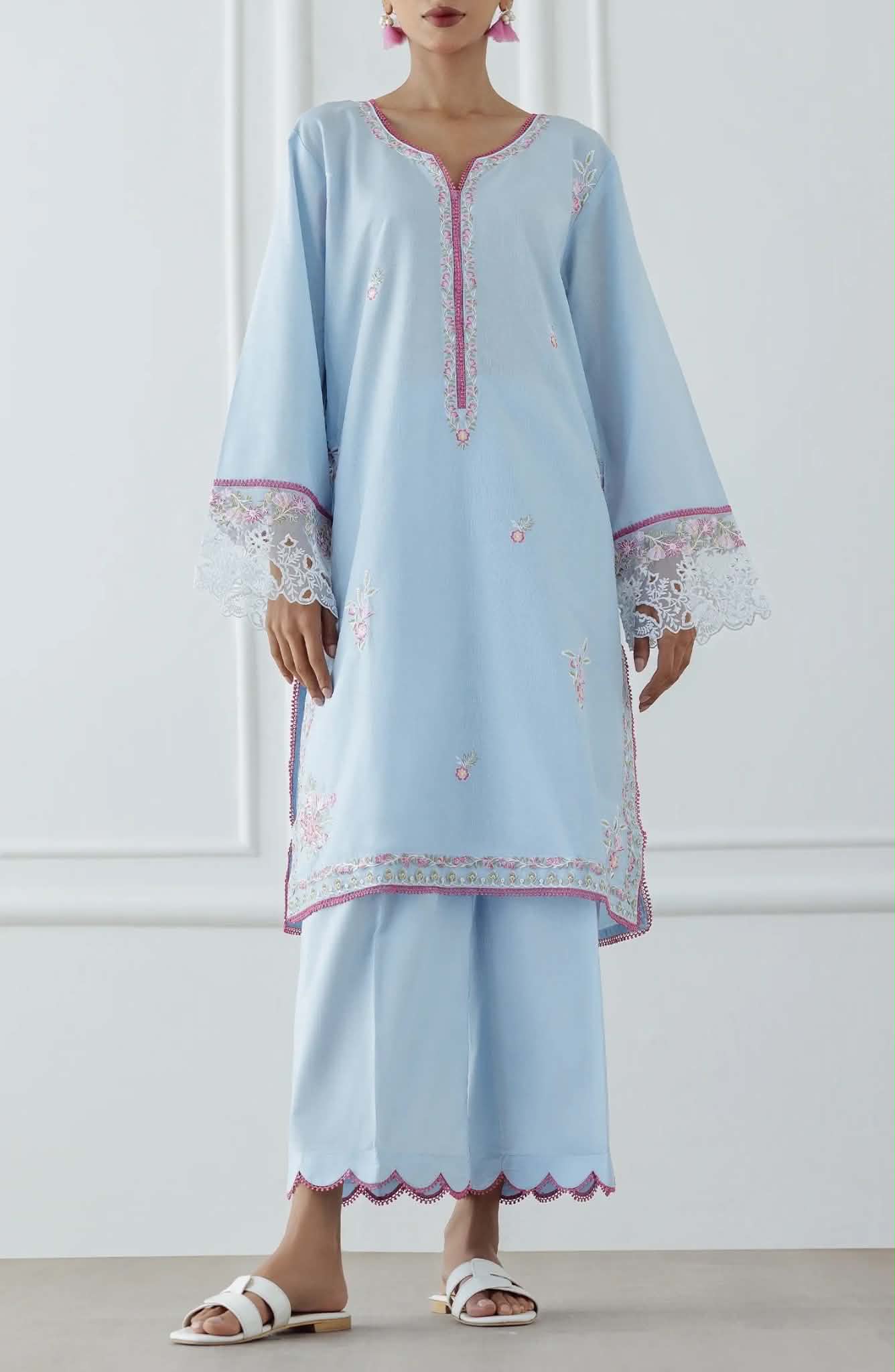 ORIENT 02 PC STITCH SUIT / GREY