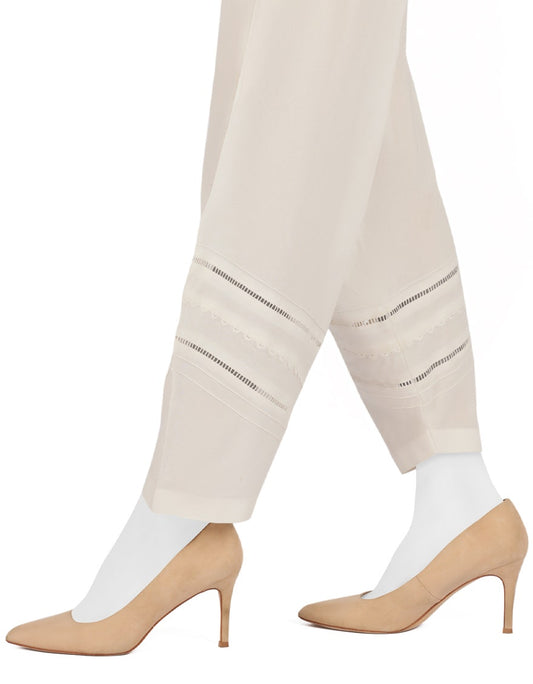 J. LADIES TROSER/ WHITE / BEGIE