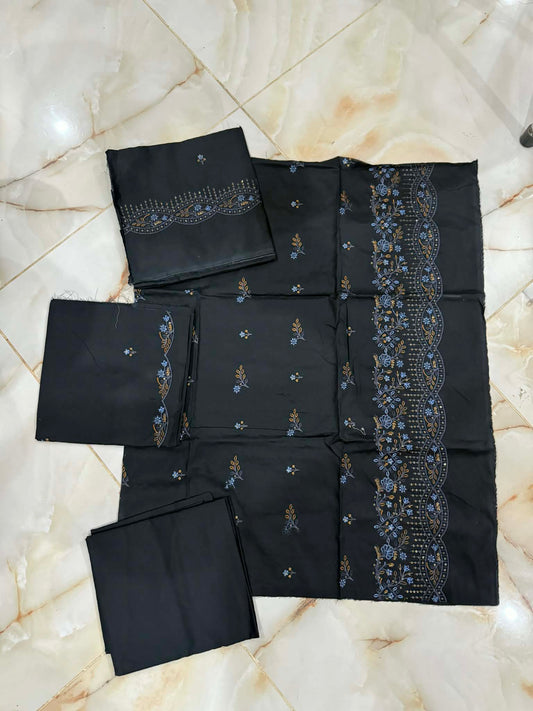 BONANAZA 02 PC UNSTITCH SUIT / BLACK