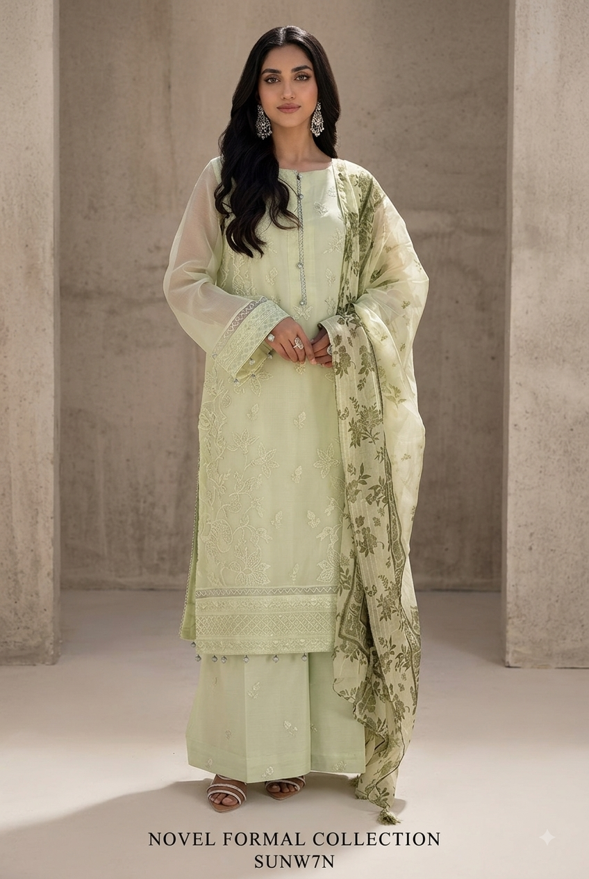 SALITEX 3pc UNSTITCH EMB 0014862 AZADI SALE