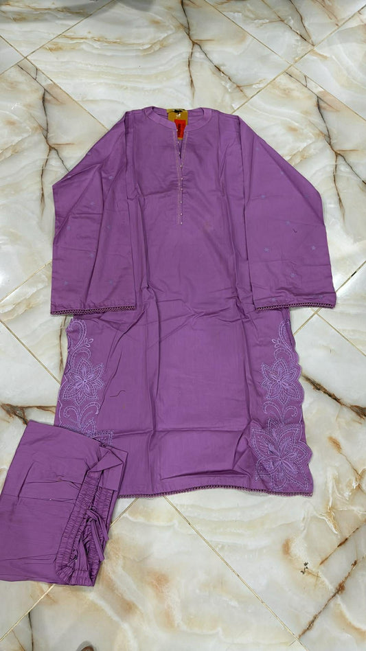 MTJ 02 PC STITCH SUIT / LAVENDER