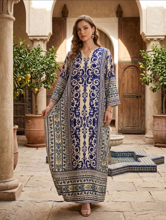 KAFTAAN 1pc STITCH SILK