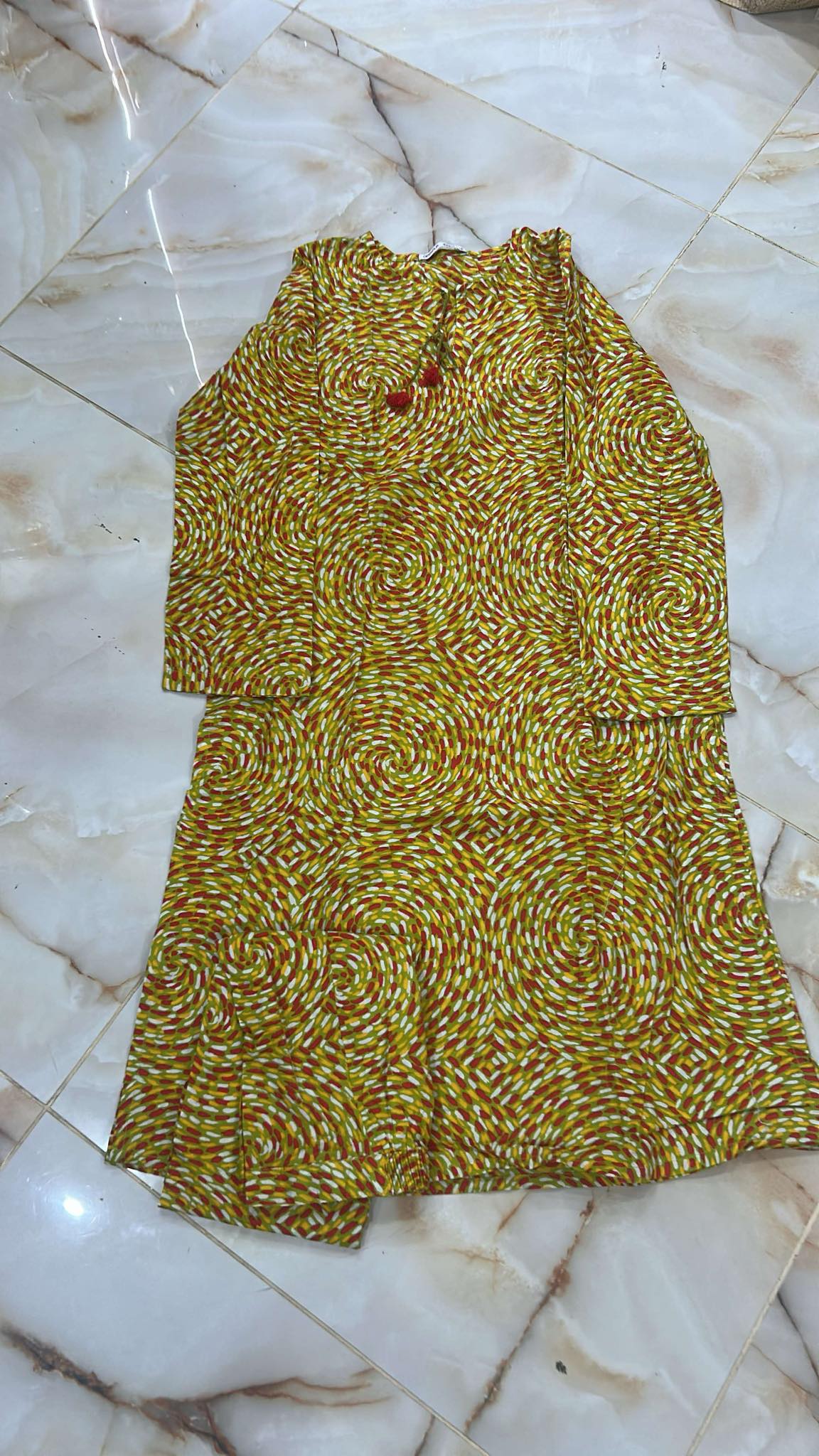 generation 02 pc stitch suit / multi green