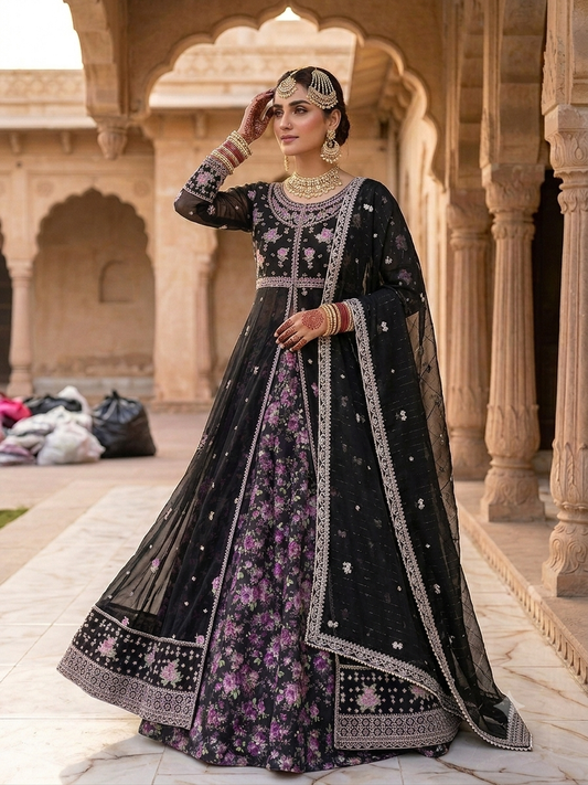 ZELLBURY BRIDAL 3PC STITCH FORMAL LUXURY EMBROIDERED