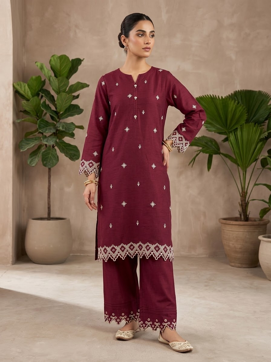 SAYA 02 PC EMB SITCH SUIT / 1055