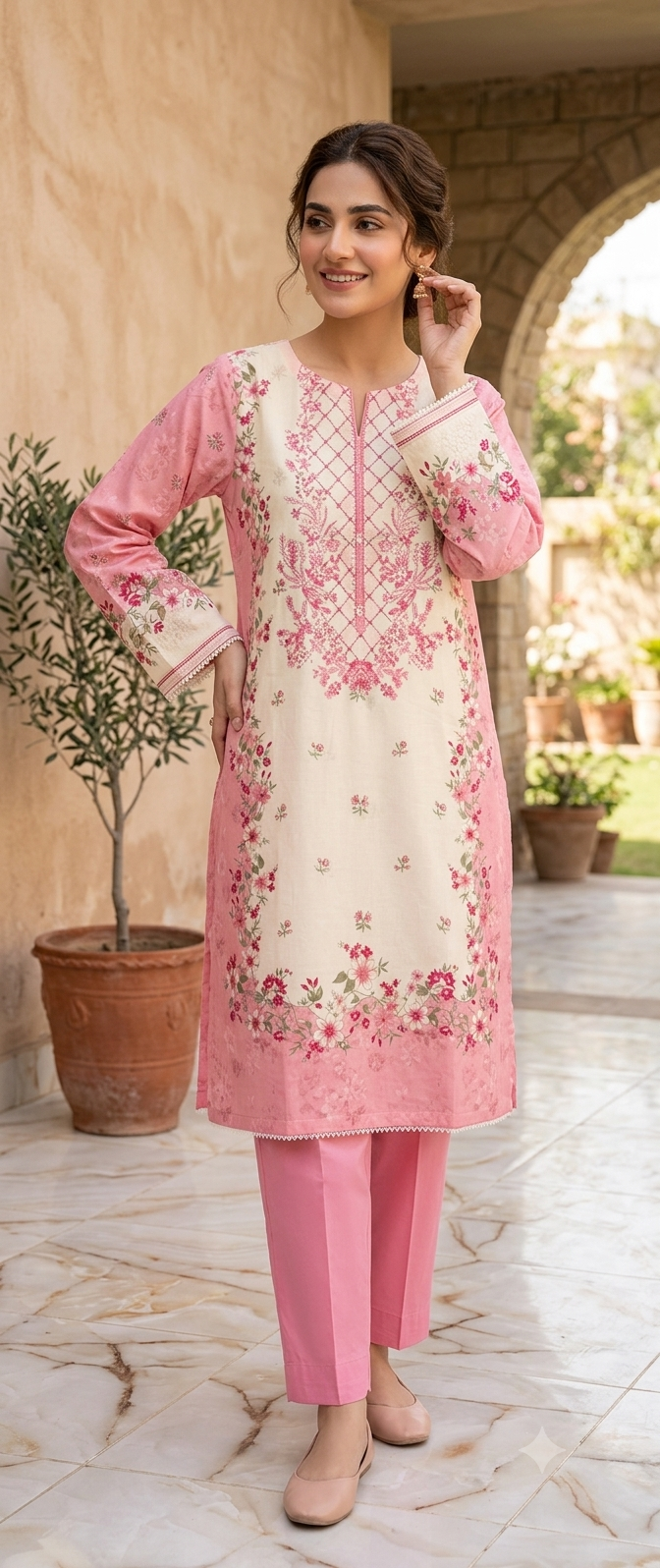 ZELLBURY 2PC STITCH LAWN