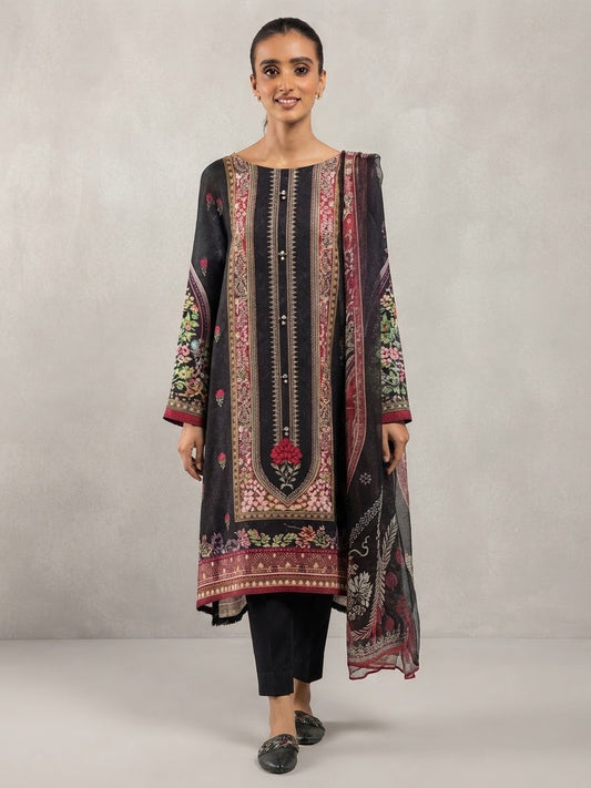 BEECHTREE 03PC UNSTITCH KHADDAR/