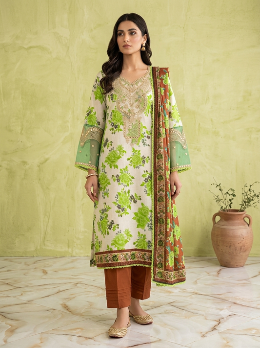 J. 3PC STITCH EMB FORMAL