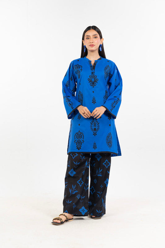 al karam 02 pc stitch suit / blue