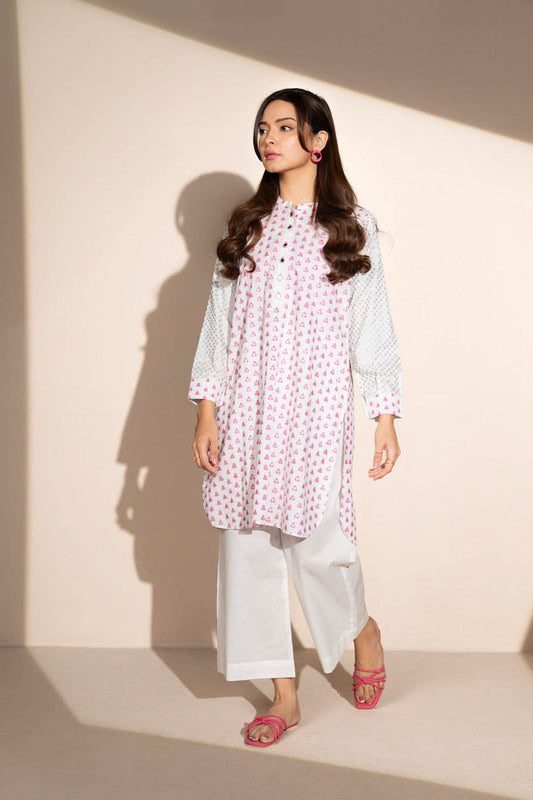 AL KARAM 02 PC STITCH SUIT / WHITE