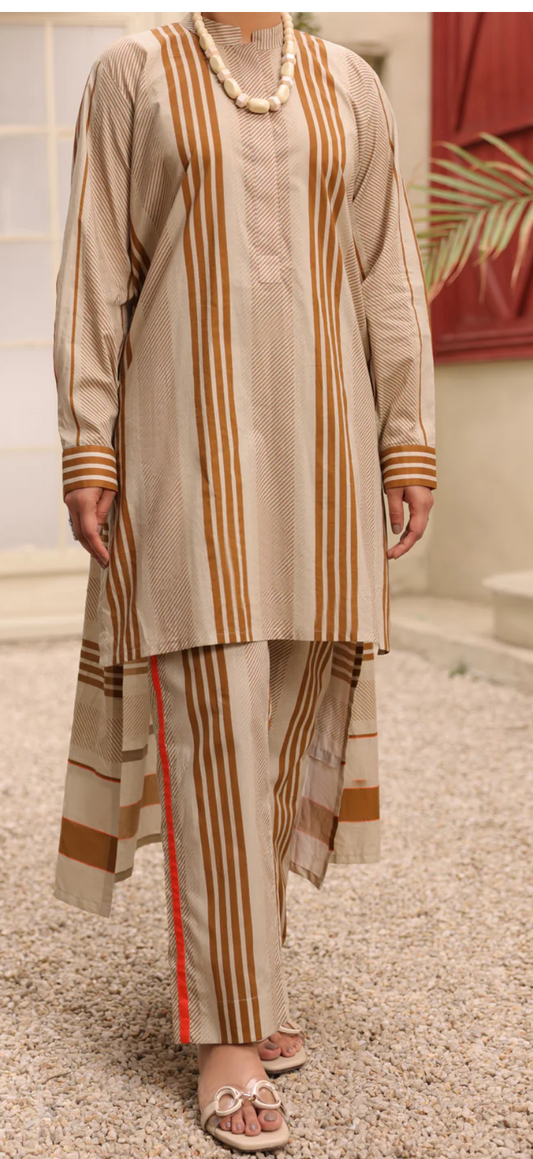 ALMIRA 02 PC STITCH /SHIRT TROUSER
