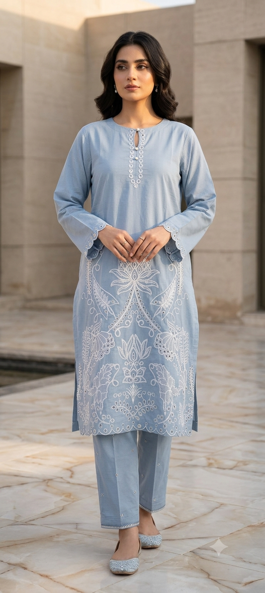 ZELLBURY 02 PC STITCH SHIRT TROUSER / 0103581
