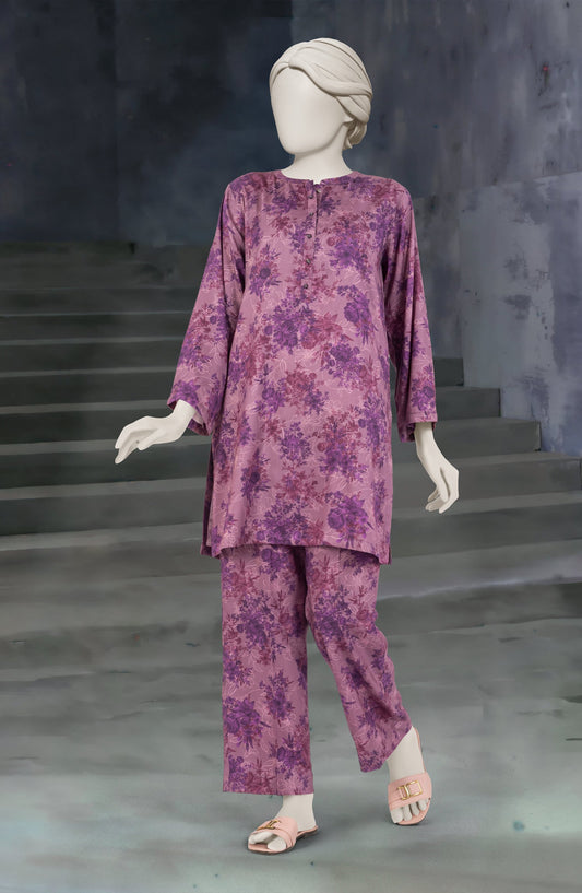 MTJ 02 PC STITCH SUIT / PURPLE -4130