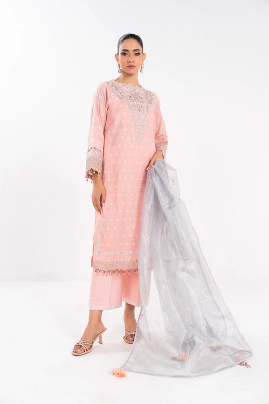 ALKARAM UNSTITCH 03PC HEAVY FORMAL/PINK-25-1