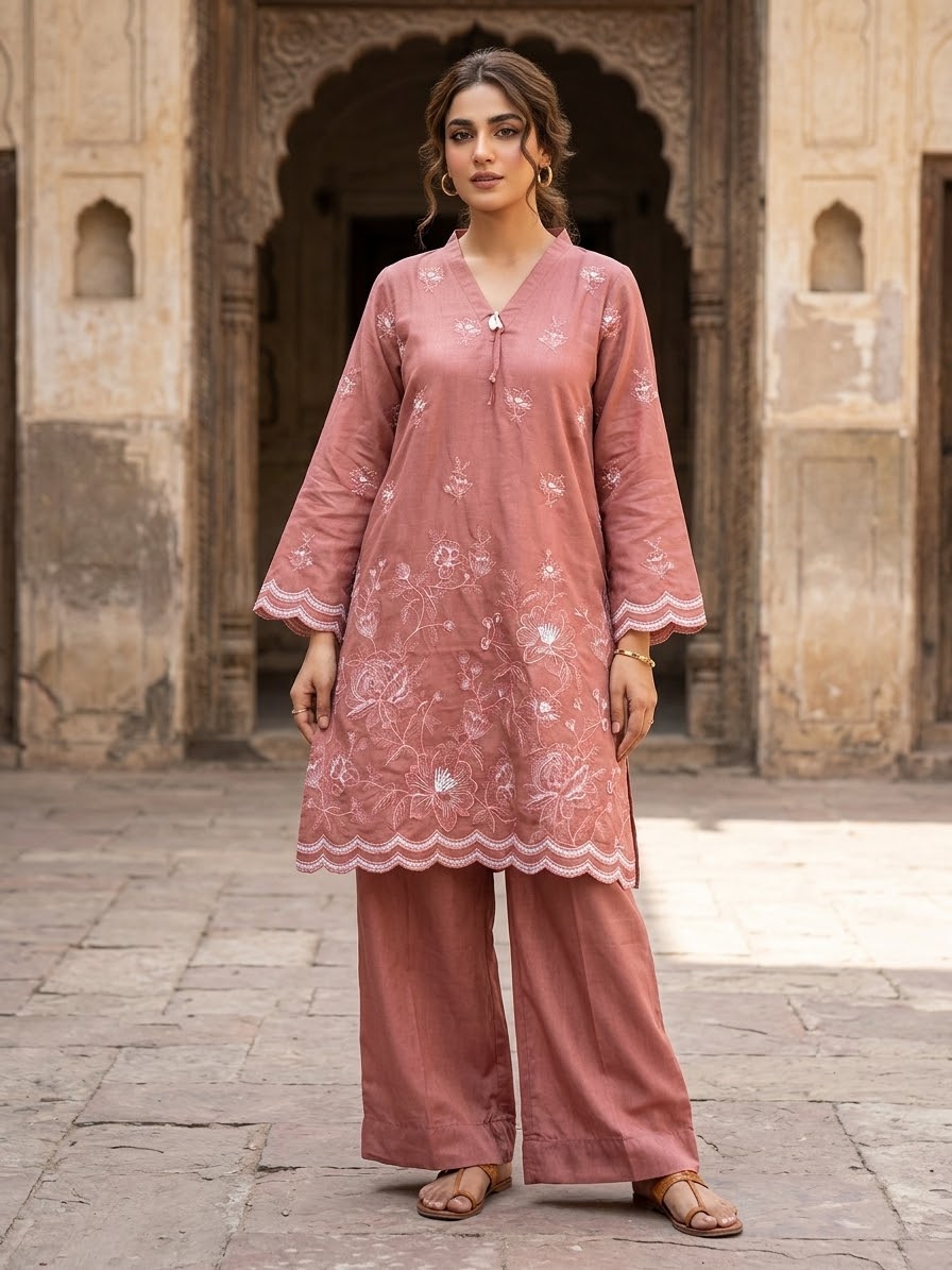 KHAADI 2PC STITCH FANCY EMB LAWN