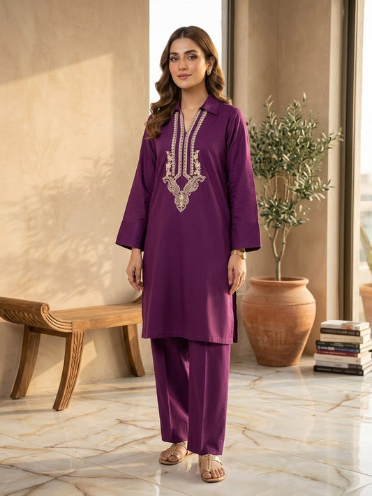 SAYA 02 PC CHIKEN KARI EMB SITCH SUIT / 177