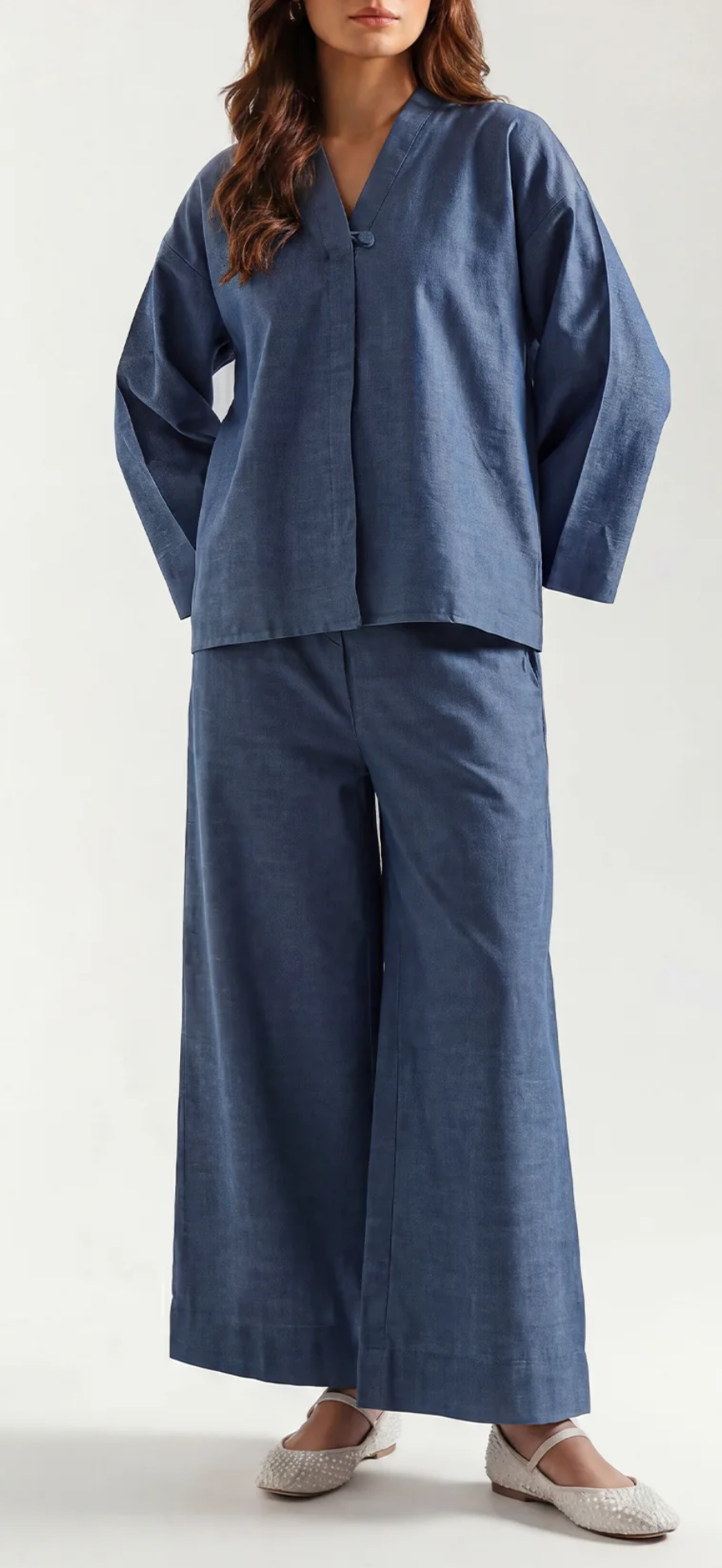 Saya 02pc Stitch/Denim wp2s-1723