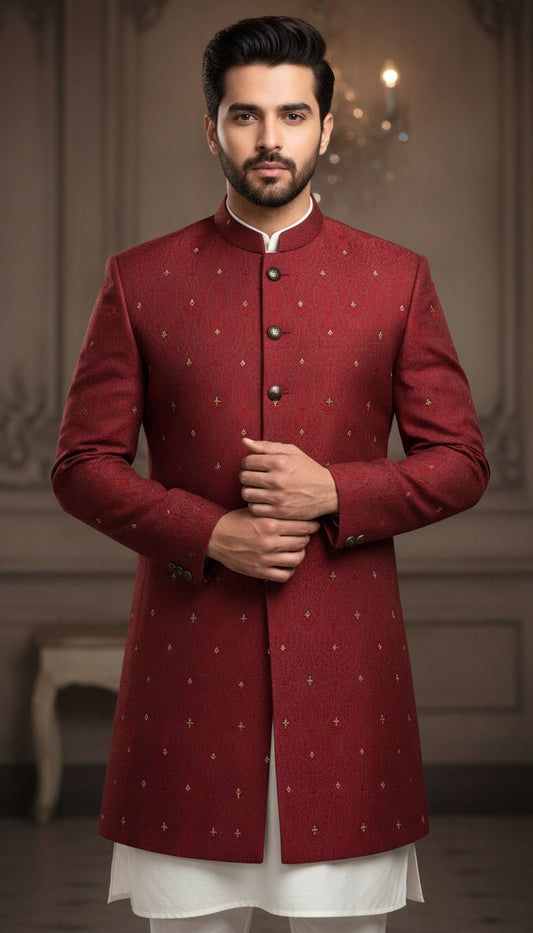 ALMIRA 01 PC PRINCE COAT / RED