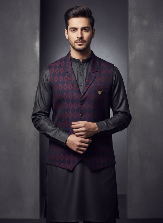 ALMIRA 01 PC WASTCOAT / RED