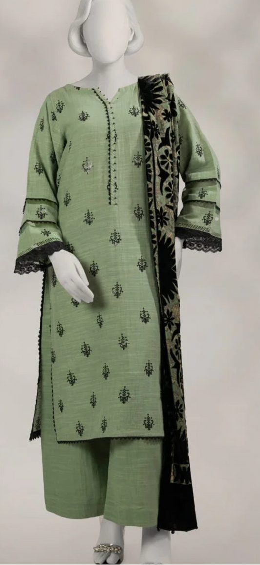 J. 02PC STITCH/GREEN PLACHI-350